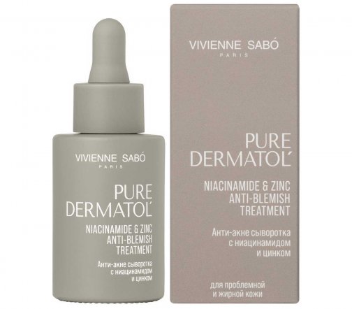 Vivienne Sabo SC Pure Dermatol (Чистая дерматология) Сыворотка анти-акне для проблемной кожи 30мл