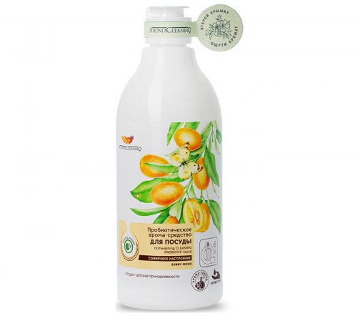 AromaCleaninQ Арома-средство для мытья посуды Солнечное настроение 500мл