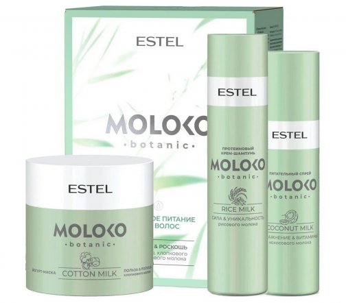 Estel Moloko Botanic Набор Полезное питание для волос