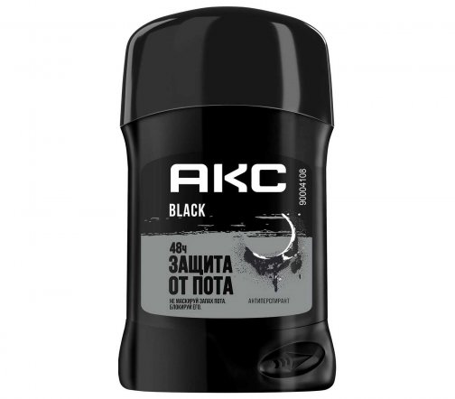 Акс Дезодорант-антиперспирант стик Black 50мл