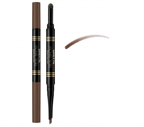 Max Factor Карандаш-пудра для бровей 2в1 Fill&Shape
