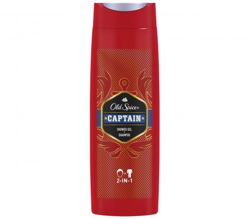 Old Spice Гель для душа+Шампунь 2в1 Captain 300мл