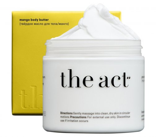 The Act Масло твердое для тела Манго 180гр