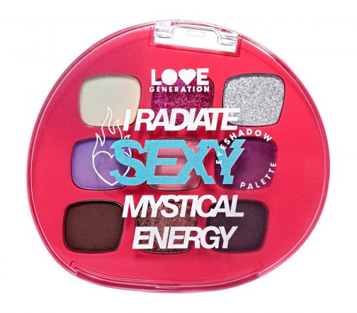Love Generation Палетка теней I Radiate Sexy Mystical Energy 01