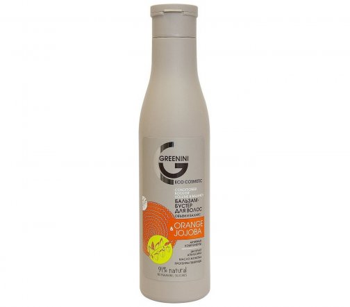 Greenini Бальзам-бустер для волос Orange&Jojoba 250мл