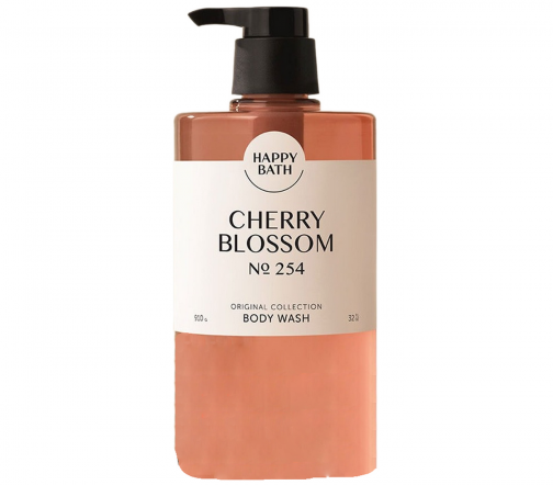 Happy Bath Гель для душа с ароматом цветущей вишни Cherry Blossom №254 910мл