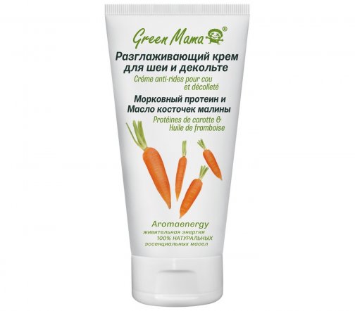 Green Mama Формула Тайги Крем для шеи и декольте Морковь и Малина 50мл