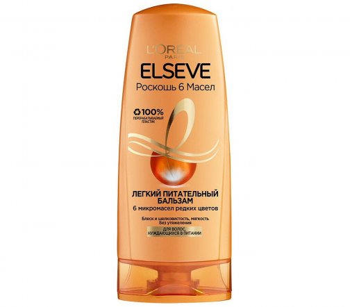 L'Oreal Paris Elseve Роскошь 6 Масел Бальзам для волос
