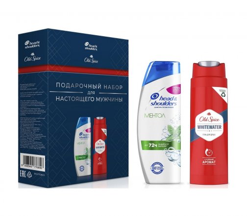 Head&Shoulders Men Набор для настоящего мужчины Шампунь 400мл+ Old Spice Гель для душа 250мл