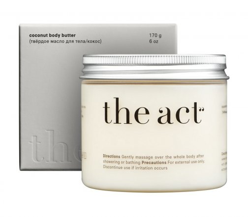 The Act Масло твердое для тела Кокос 180гр