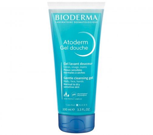 Bioderma Atoderm (Атодерм) Гель для душа для нормальной и сухой кожи