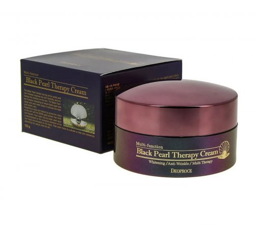Deoproce Black Pearl Therapy Крем антивозрастной для лица с черным жемчугом 100гр