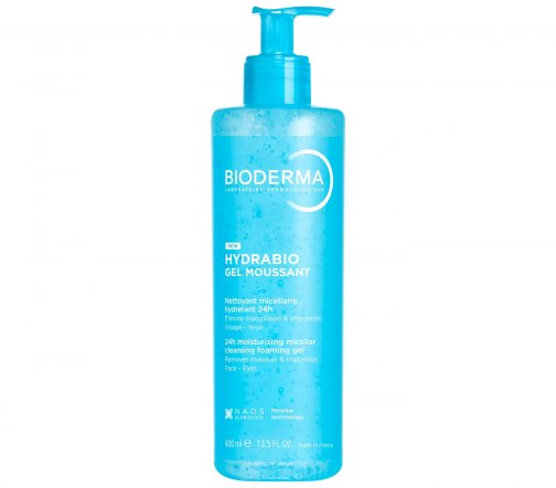 Bioderma Hydrabio (Гидрабио) Гель очищающий увлажняющий для обезвоженной кожи 400мл