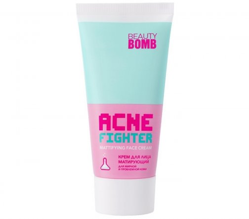 Beauty Bomb Крем матирующийц для лица Acne Fighter (Борец с прыщами) 40мл
