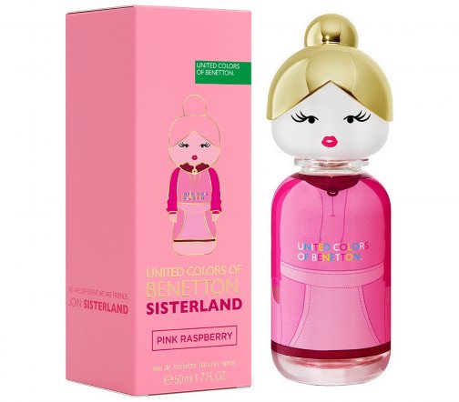 Benetton Sisterland Pink Raspberry Туалетная вода 50мл