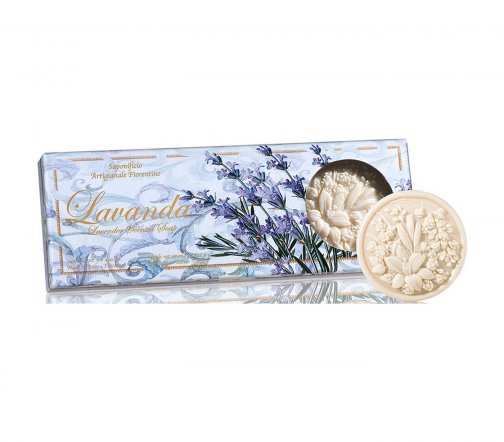 SAF Ischia Набор Мыло Lavanda Лаванда 3*125гр