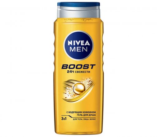 Nivea Men Гель для душа 3в1 Boost 500мл