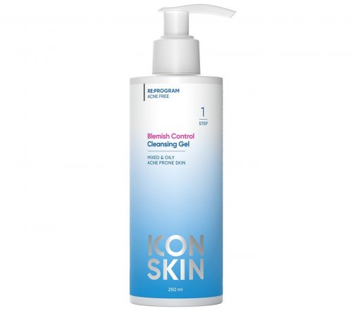 Icon Skin Гель очищающий для лица и тела Blemish Control 250мл