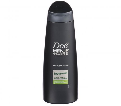 Dove Men Гель для душа Освежающий ментол 225мл