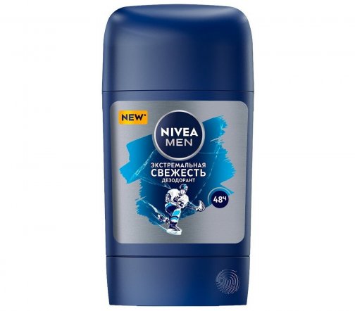 Nivea Men Дезодорант-антиперспирант стик Экстремальная свежесть 50мл