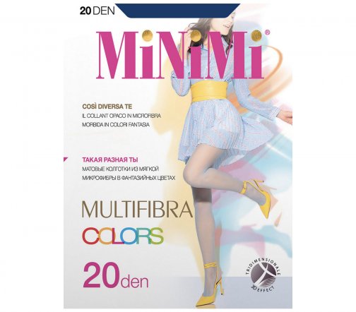 Minimi Колготки Multifibra Colors 3D 20 den