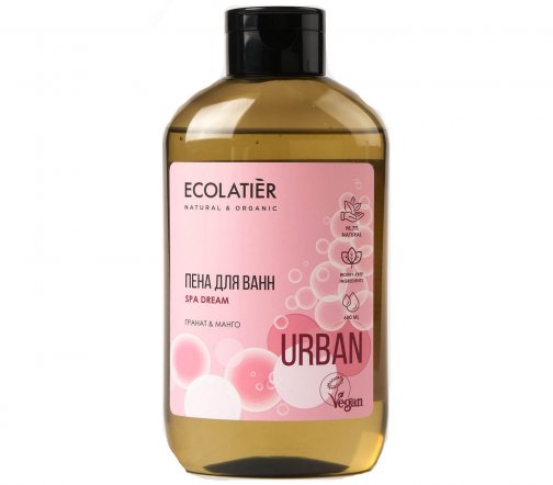 Ecolatier Urban Пена для ванн Гранат и Манго 600мл