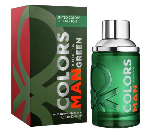 Benetton Men Colors Green Туалетная вода