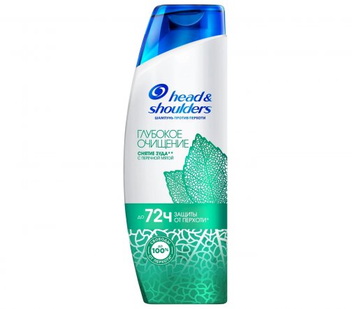 Head&Shoulders Шампунь против перхоти Глубокое очищение Снятие зуда 300мл