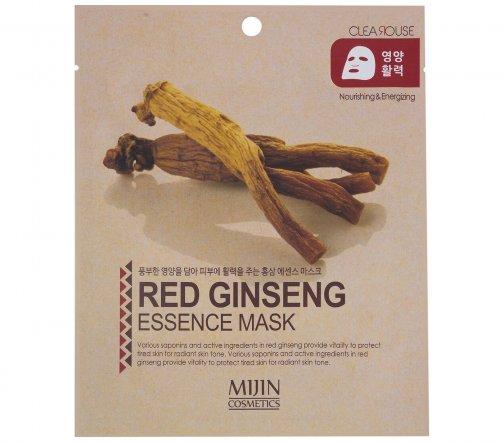 Mijin Essence Маска тканевая для лица Red Ginseng 25гр
