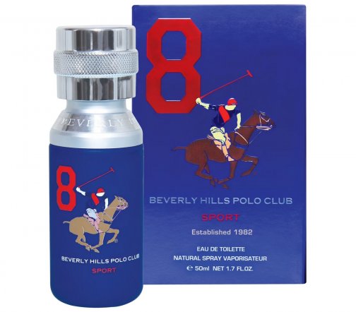 Beverly Hills Polo Club Men Sport 8 Туалетная вода 50мл