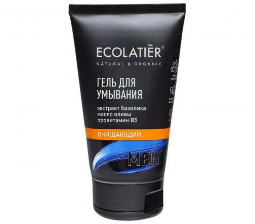 Ecolatier Men Гель очищающий для умывания 150мл