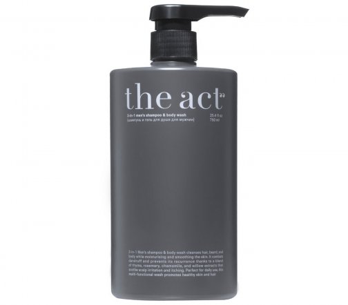 The Act Men Шампунь и гель для душа 3в1 750мл