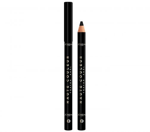 L'Oreal Paris Карандаш для глаз Haute Couleur 110 Черный шелк
