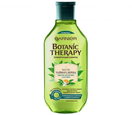 Garnier Botanic Therapy Шампунь тонизирующий Масло чайного дерева 400мл