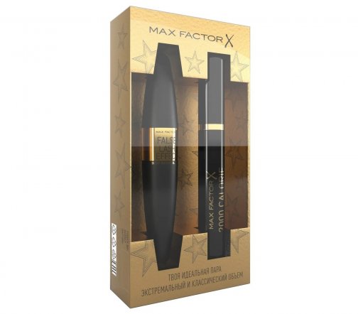 Max Factor Набор Тушь для ресниц False Lash Effect+Тушь для ресниц 2000 Calorie Dramatic Volume