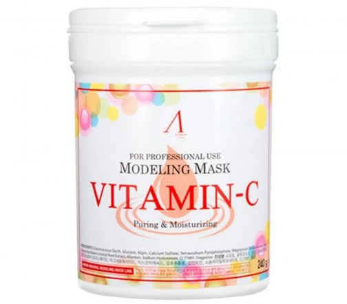 Anskin Modeling Mask Vitamin-С Original Маска альгинатная моделирующая с витамином С 240гр