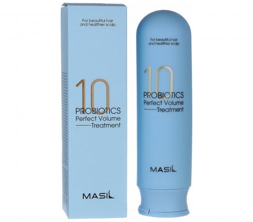Masil 10 Probiotics Perfect Volume Бальзам для объема волос с пробиотиками 300мл