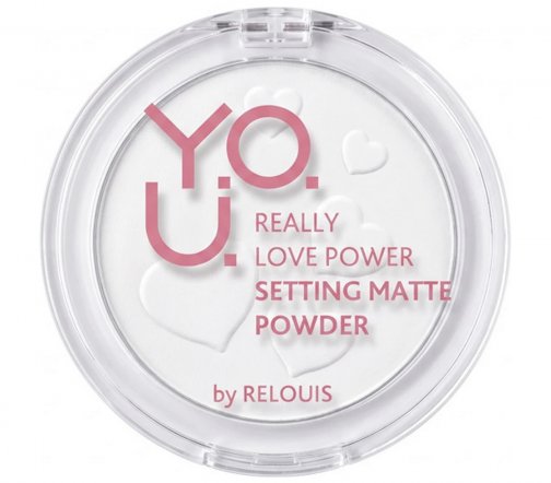 Relouis Пудра матовая фиксирующая Y.O.U. Really Love Power (Настоящая любовная энергия)