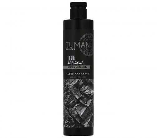 Рябина Men Tuman Гель для душа Амбра и пачули 300мл