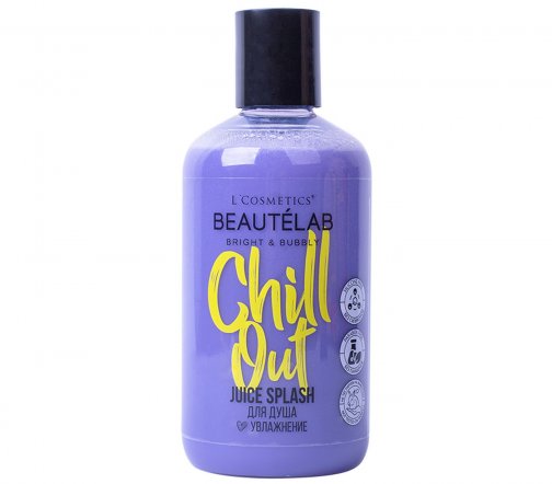L'Cosmetics Bright&Bubbly Juice Splash Гель для душа Chill Out Увлажнение 250мл