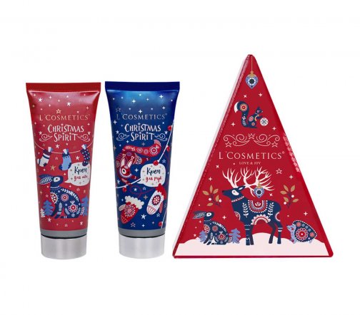 L'Cosmetics Christmas Spirit Набор Норвежский лес Крем для рук+Крем для ног
