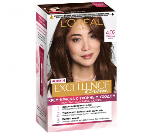 L'Oreal Paris Excellence Краска для волос 4.02