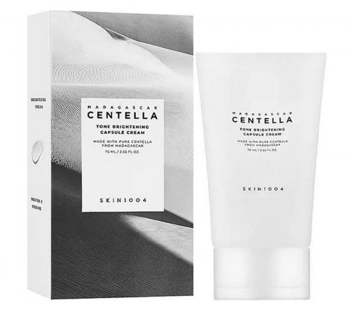 SKIN1004 Madagascar Centella Tone Brightening Крем осветляющий для лица с центеллой азиатской 75мл