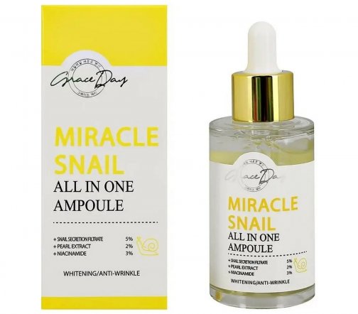 Grace Day Miracle Лифтинг-сыворотка для лица с муцином Snail 50мл