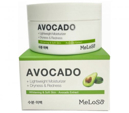 Meloso Avocado Whitening Крем осветляющий для лица Авокадо 100мл