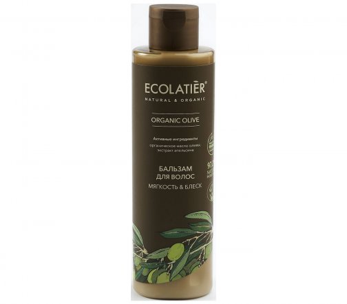 Ecolatier Organic Olive Бальзам для волос мягкость и блеск 250мл