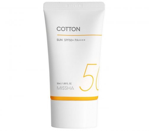 Missha Cotton Крем солнцезащитный для лица с матирующим эффектом 60мл