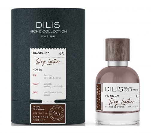 Dilis Men Niche Collection #3 Dry Leather Духи 50мл