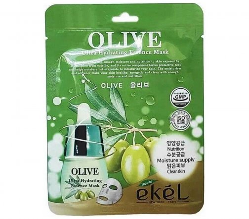 Ekel Маска тканевая для лица Olive 25мл