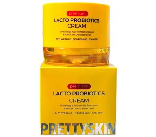 Pretty Skin Premium Lacto Probiotics Крем для лица с лактобактериями 50мл